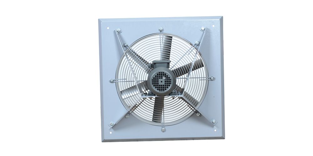 AXW/ATEX Aksiyal Duvar Tipi Ex-proof Fan, ATEX sertifikalı, patlamaya dayanıklı endüstriyel havalandırma fanı. Kare kaideli, tel kafesli tasarımıyla duvar tipi montaj için uygundur.